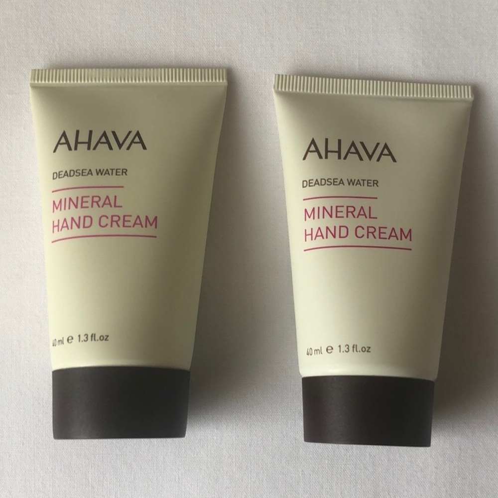 5/$25 AHAVA Dead Sea Mineral Hand Cream Travel Size